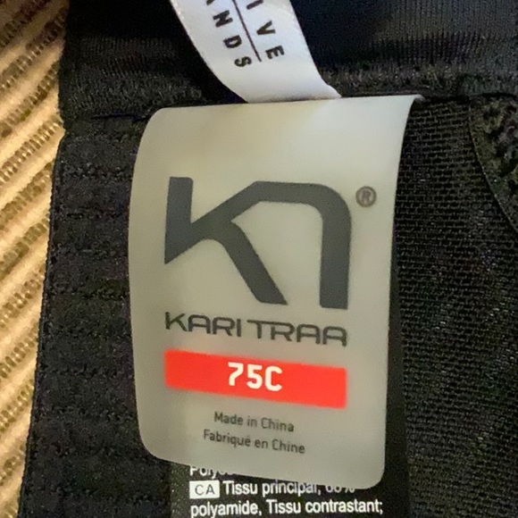 Kari Traa FRIGG Sports Bra - Surf (Lt Blue/Navy) - Picture 9 of 15